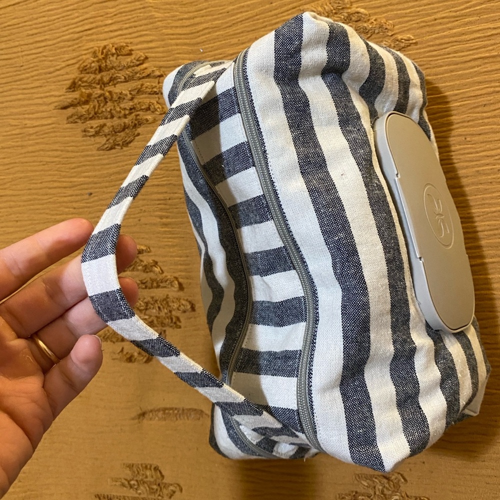 Custom Sewn Wipes/Toiletries Bag View 2